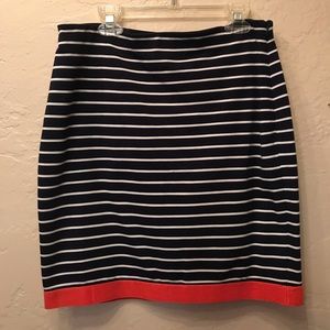 Ann Taylor striped skirt